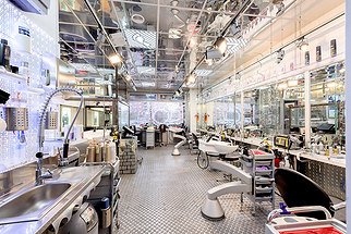 Перспектива парикмахерского зала салона красоты «Культ» на пр. Луначарского